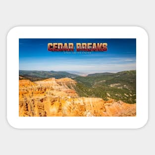 Cedar Breaks National Monument Sticker